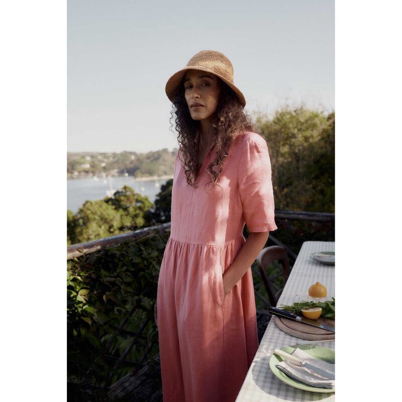Seasalt Cornwall Fen Violet Dress - Wild Rose image number 3